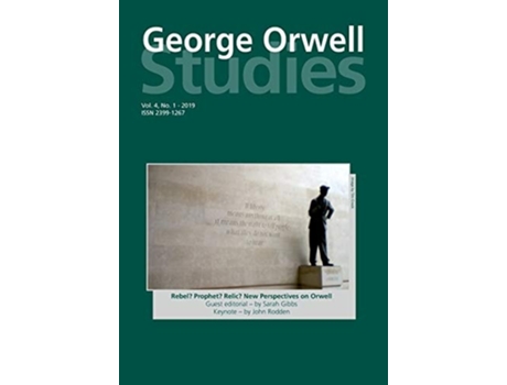 Livro George Orwell Studies Vol.4 No.1 De Keeble E Richard Lance (inglês)