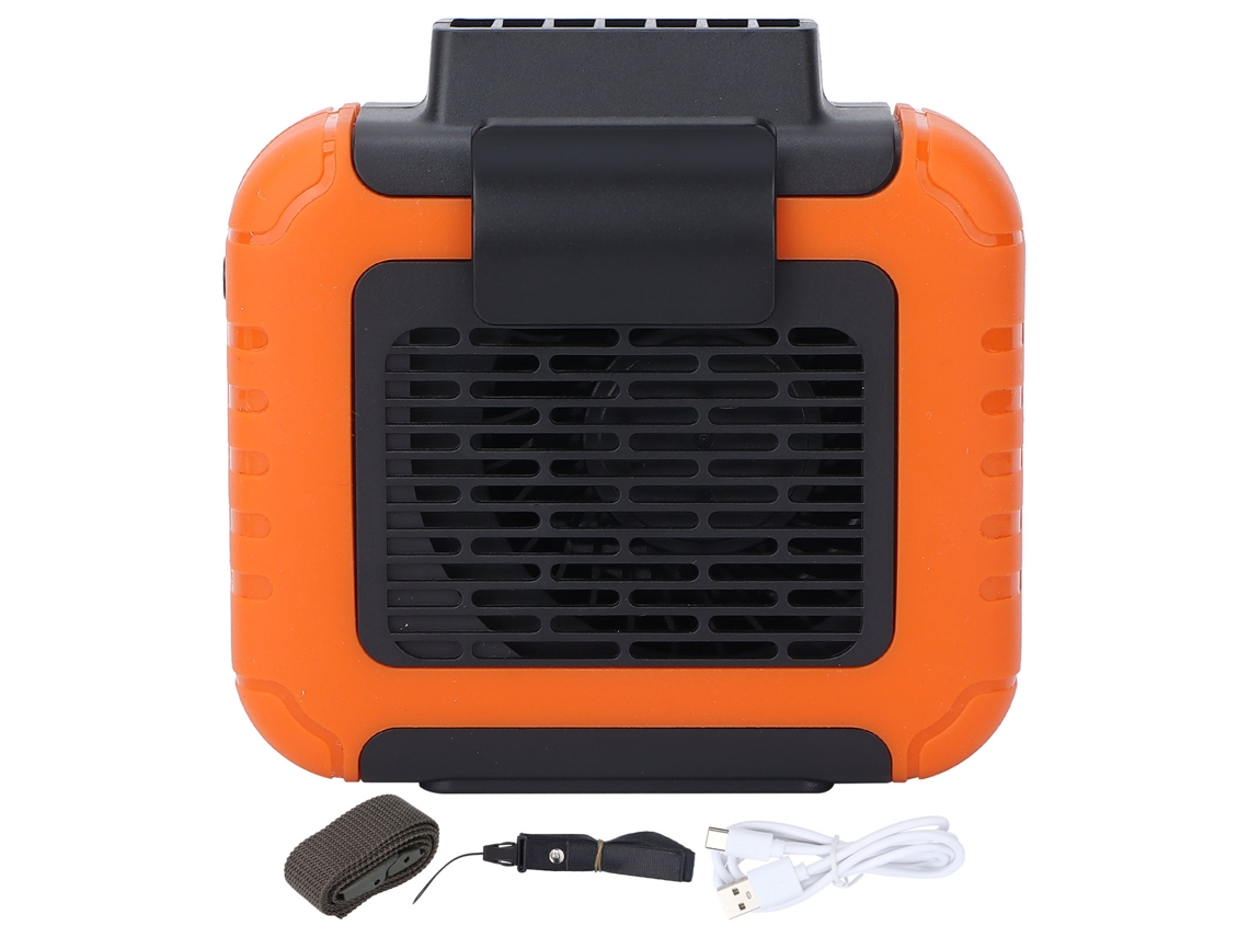 Mini Waist Fan 3 Speed Adjustable For Outdoor Camping Cycling