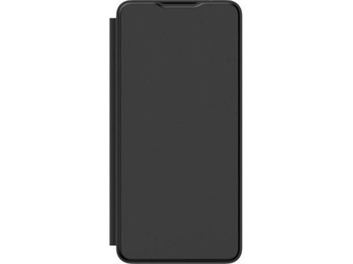 Capa Fólio Aba para Samsung Galaxy A13 5G Pele com Porta-Cartões Preto