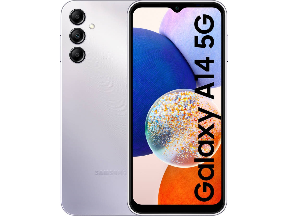 Smartphone SAMSUNG Galaxy A14 5G (6.6'' - 4 GB - 64 GB - Prateado)