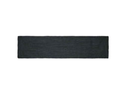 Vidaxl Tapetes De Área Retangular Cinzento-escuro 60 X 300 Cm Juta