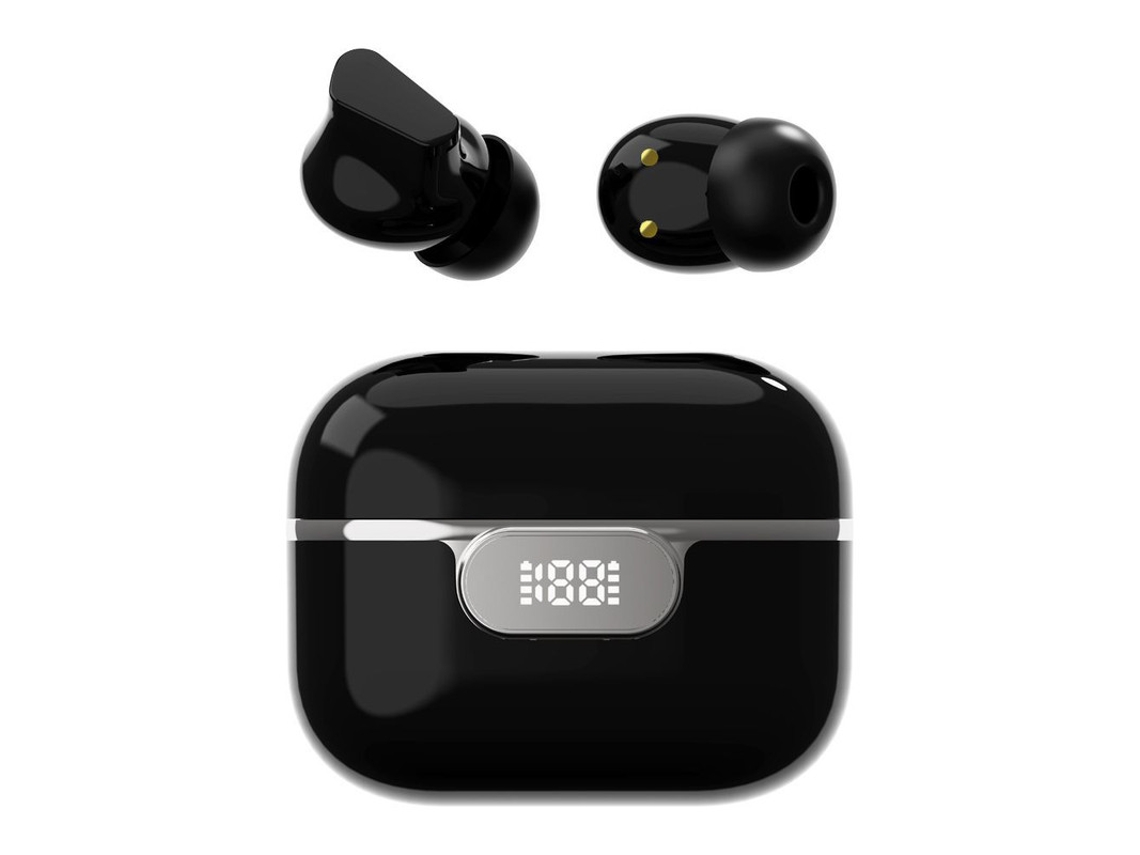 Fones De Ouvido Sem Fio Bluetooth, Bluetooth 5.1, Qualidade De Som Estéreo 360°, Preto