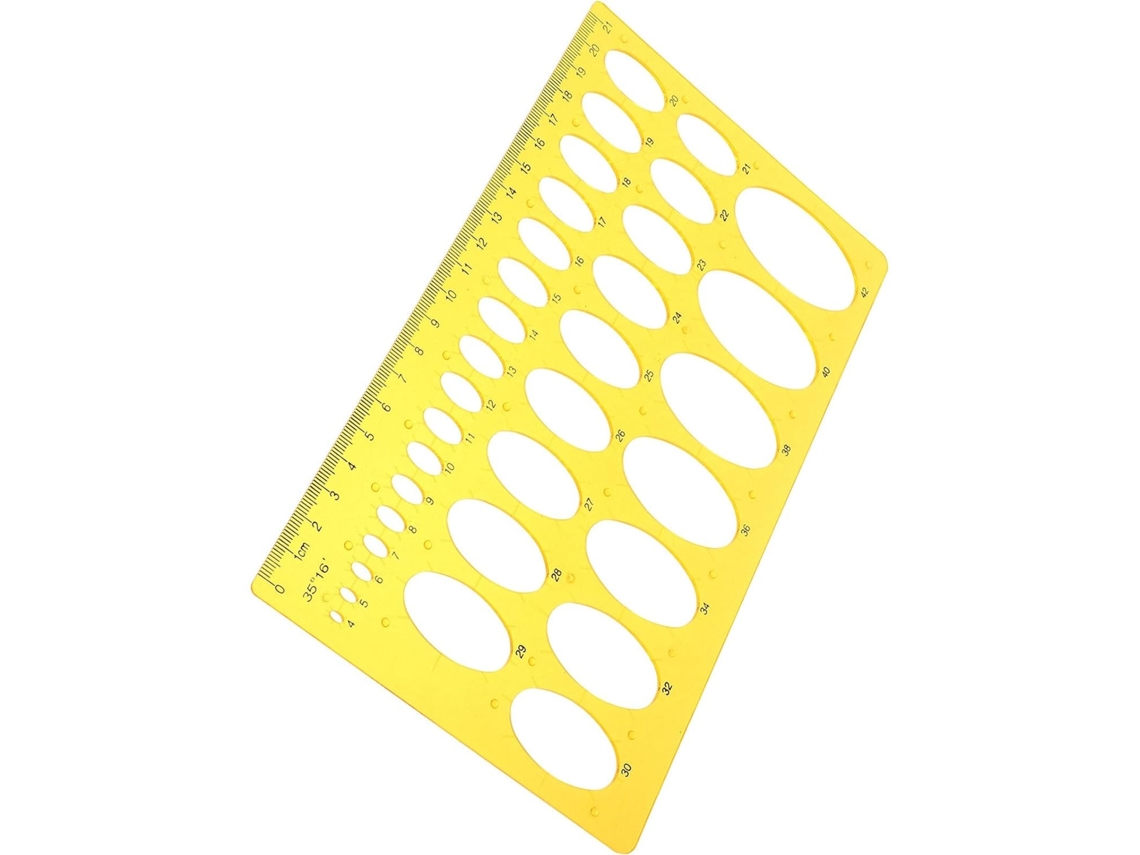 Lurelia Régua Plástica Com Durável Para Projetos Criativos