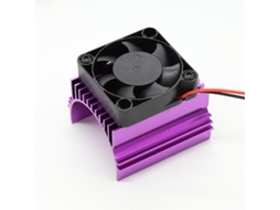 Motor De Carro Rc 40x40mm 4074 4274 1515, Dissipador De Calor Com Ventoinha Para Carro Rc, Escala 1/8, 1/10, 1/12, Peças De Carro Rc