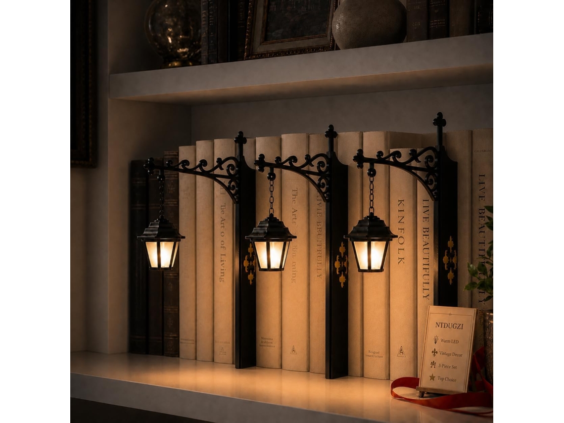 Luminária De Halloween Com Fantasma Lendo Livro, Decoração Para