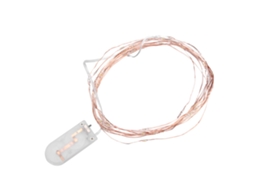Luzes de Fita LED 3m 30 LEDs Fio de Cobre Bateria Colorida para Natal Casamento Decoração