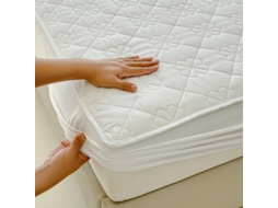 Capa De Colchão , 140x200cm , Serve Para Colchões De 5,1 A 30,5 Cm De Altura. Branco Hexinyigjly