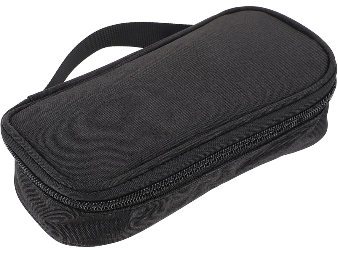 Bolsa De Armazenamento Portátil Multifuncional Para Cabos E Acessórios, Resistente E Durável Em Tecido Oxford Preto. Bolsa De Armazenam Gokoco