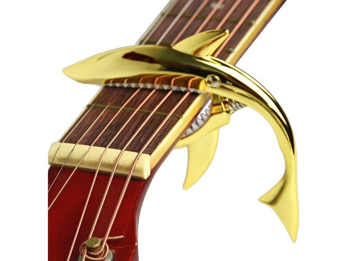 Lurelia Capotraste Shark De Liga De Zinco Para Guitarra
