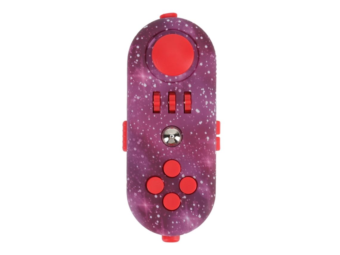Fidget Toy Laxiscreed Para Reduzir Stress, Relaxar E Melhorar O Humor - Estrelas Roxas Portátil