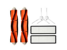 Peças de Escova Lateral com Filtro Hepa Lavável para Dreame S10/S10 Pro