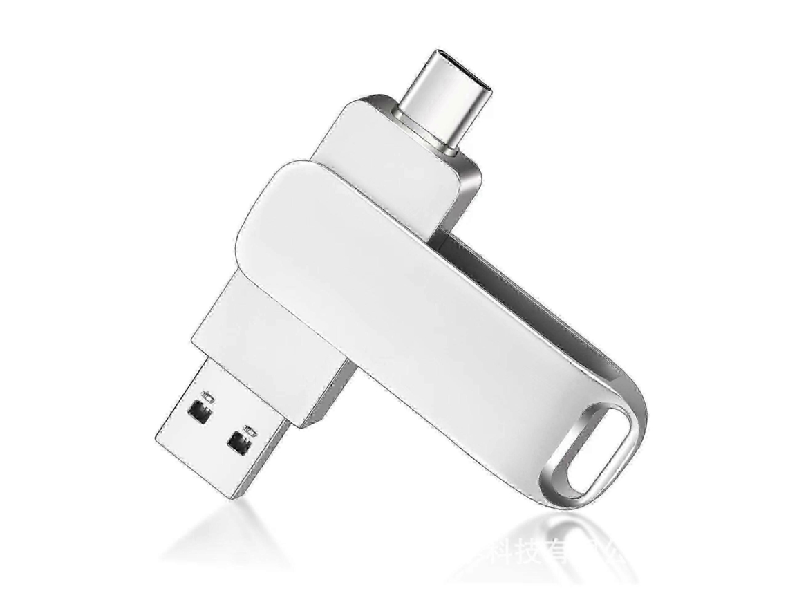 Pendrive Usb 3.0 De 16tb, 2 Em 1, Type-c, Otg, Para Computador E Celularusb To Micro