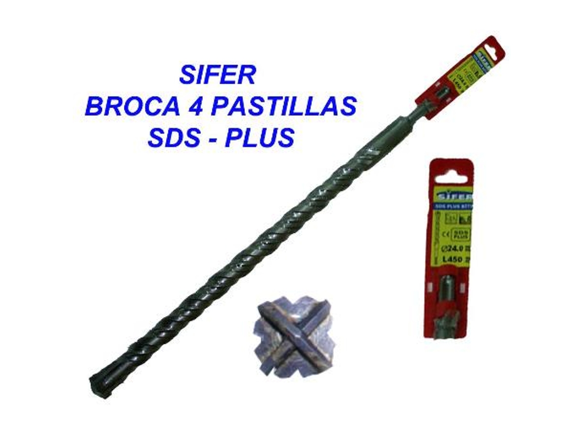 Sifer broca 4 pastillas sds-plus   5x110