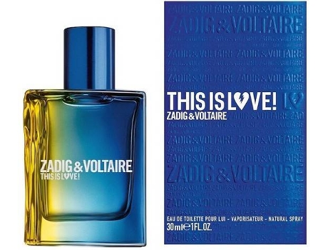 ZADIG & VOLTAIRE - Perfume Homem This is Love  EDT (50 ml) (50 ml) Perfume Homem This is Love  EDT (50 ml) (50 ml)