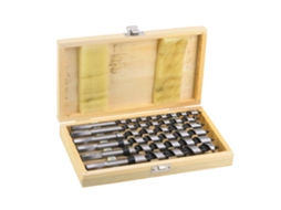 Conjunto De Brocas Espiral Laxiscreed Com Encaixe Hexagonal Para Furos Em Marcenaria