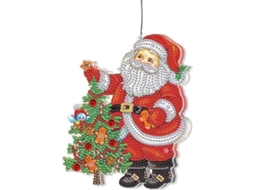 Lâmpada de natal em parede led com cúpula luminária de janela neon com diamante diy bateria S/MARCA