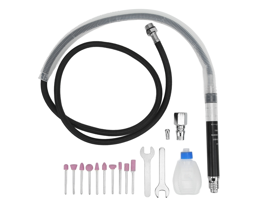 Kit De Misturador De Matrizes Neumático Lápis Micro Ferramenta Portátil De Polimento E Gravura