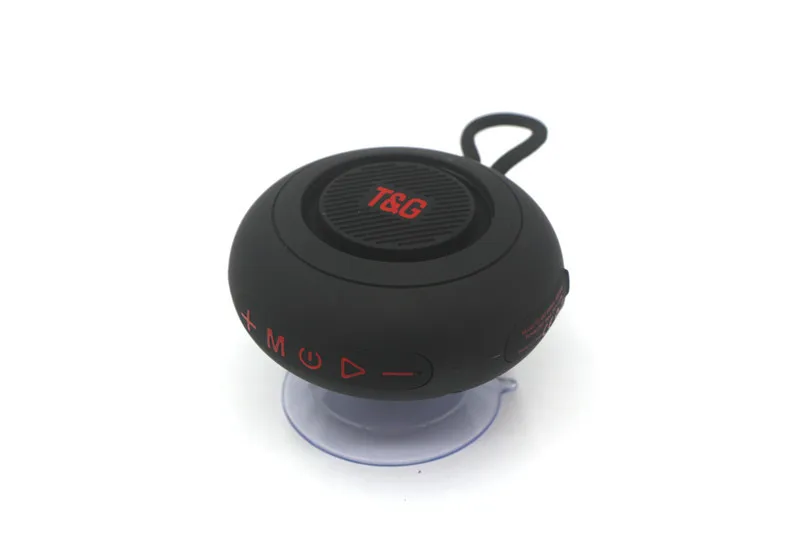 Caixa de Som Bluetooth MDUG com subwoofer, mini, para ambientes externos (tg442 Preto)