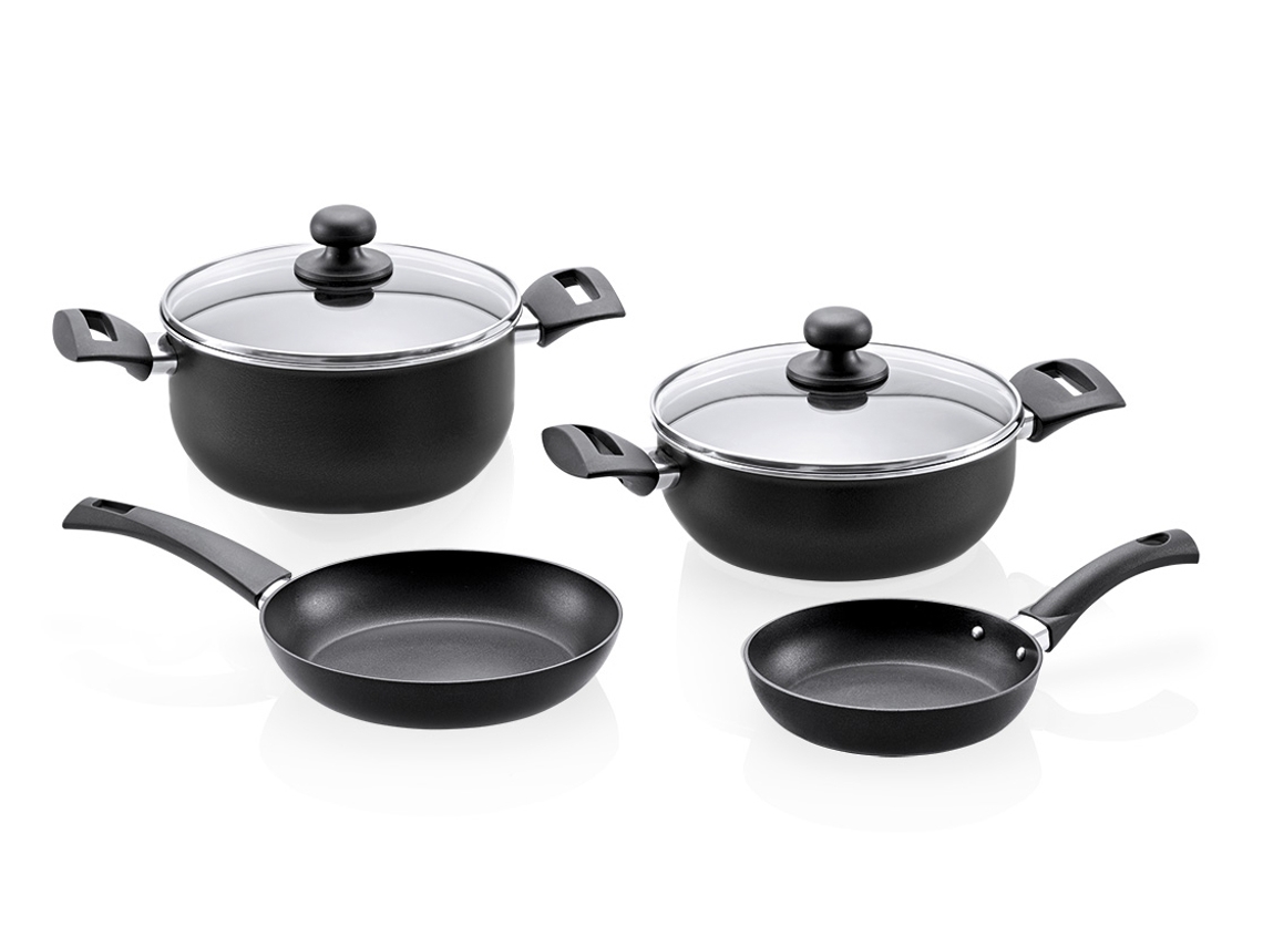 Trem de Cozinha FLAMA Gocook Indução (4 Peças)