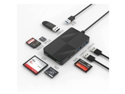 Usb 3.0 Multi Card Reader Hub Xd/sd/cf/micro Sd/ms3 Usb 3.0 8 Em 1 Cf Card Reader/adapter/hub Para Xd Sd Sdxc Sdhc Compact Flash Cfi Micro