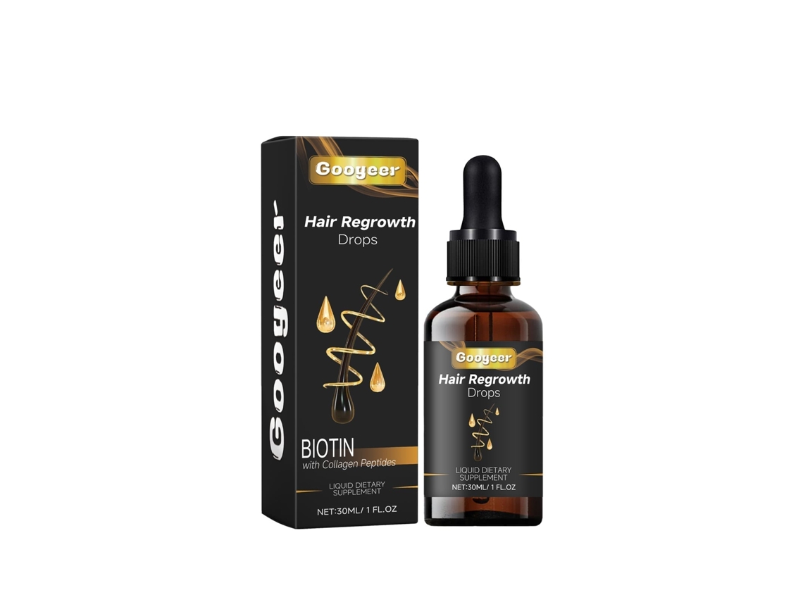 Gotas Googeer: Tratamento Capilar para Reparo, Hidratação e Prevenção de Queda de Cabelo LAXISCREED