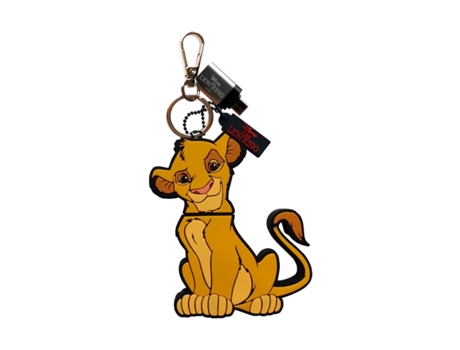 Porta Chaves Simba 32gb Usb 3.2 Flash Drive Amarelo Wondee