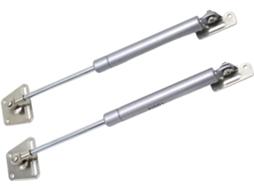 2 Dobradiças Hidráulicas Com Mola Para Porta De Armário, Amortecedores Telescópicos Ajustáveis Para Tampa De Guarda