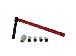 Misturador de chaves de cuenca, Ø13mm, com 5 peças de calibres