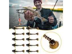Luya Bait (simulated Fish Lure, Fishy Smell Soft Worm) Yuexinghui 6.5cm Curly Tail Soft Bait