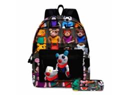 Conjunto Mochila Infantil com Estojo Escolar Presente para Crianças