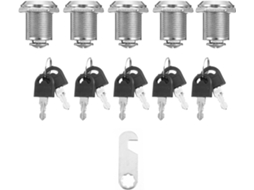 Conjunto de 5 Liga de Zinco para Armários CHABERLU