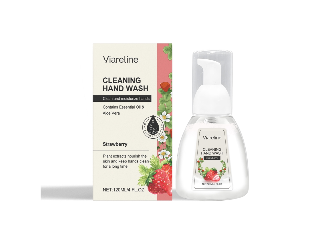 Gel Antisséptico Espuma Mãos Morango