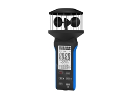 Anemômetro Digital Portátil Com Medição De 360° Em 4 Direções, Alta Precisão De ±5 E Exibição De Temperatura, Suportando Valores Máximos/médios Zeuxo