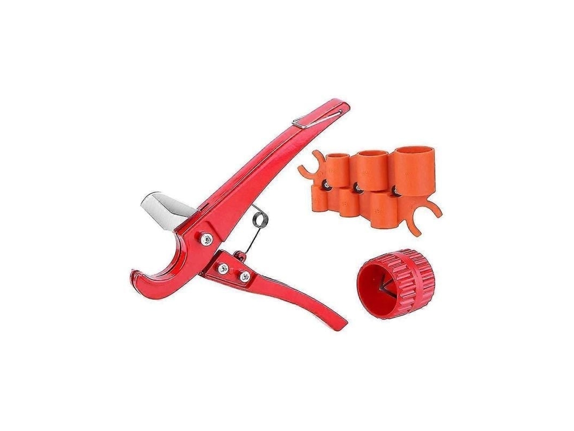 Kit de Ferramentas Fasst para Desburrar, Cortar e Medir Tubos de PVC, Cobre e Pex com Raspador e Calibre | S/MARCA