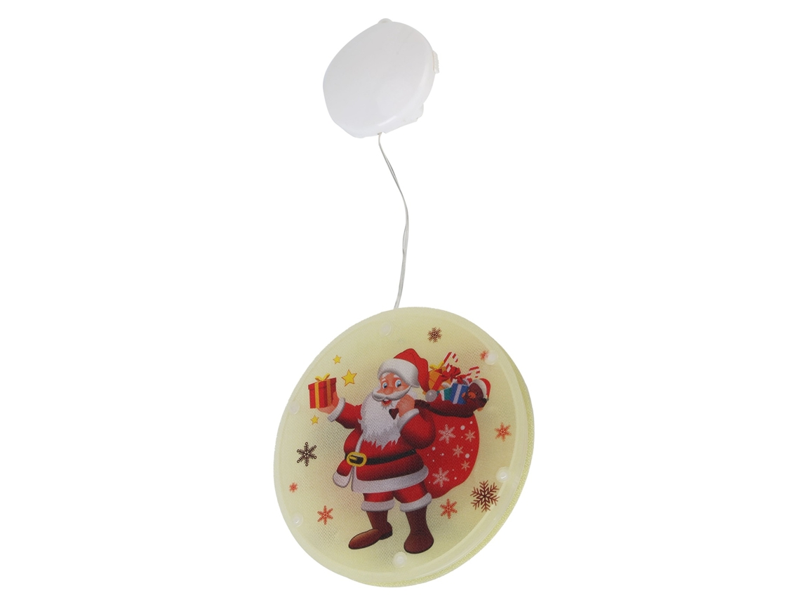 Lâmpada Led Pintada Natal Suspensa Estilo 2 Decoração
