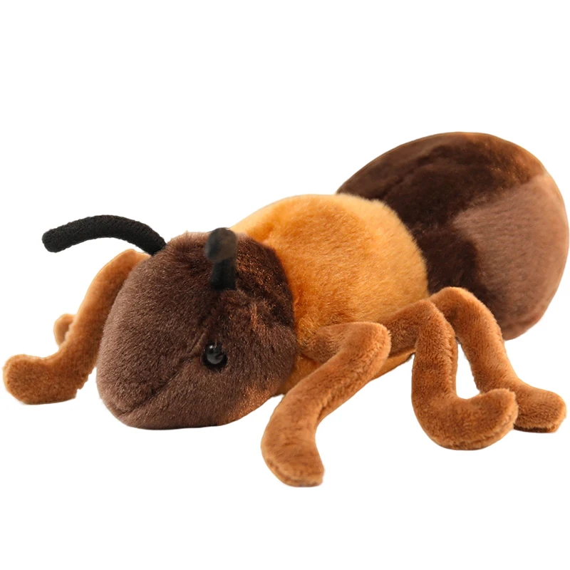 (marrom, 18 Cm) Formiga De Pelúcia Fofa, Boneca De Pelúcia Realista