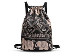 Mochila Impermeável Com Cordão, Dobrável, De Grande Capacidade, Com Separação Para Itens Molhados E Secos, Ideal Para Viagens E Esportes. Mochila