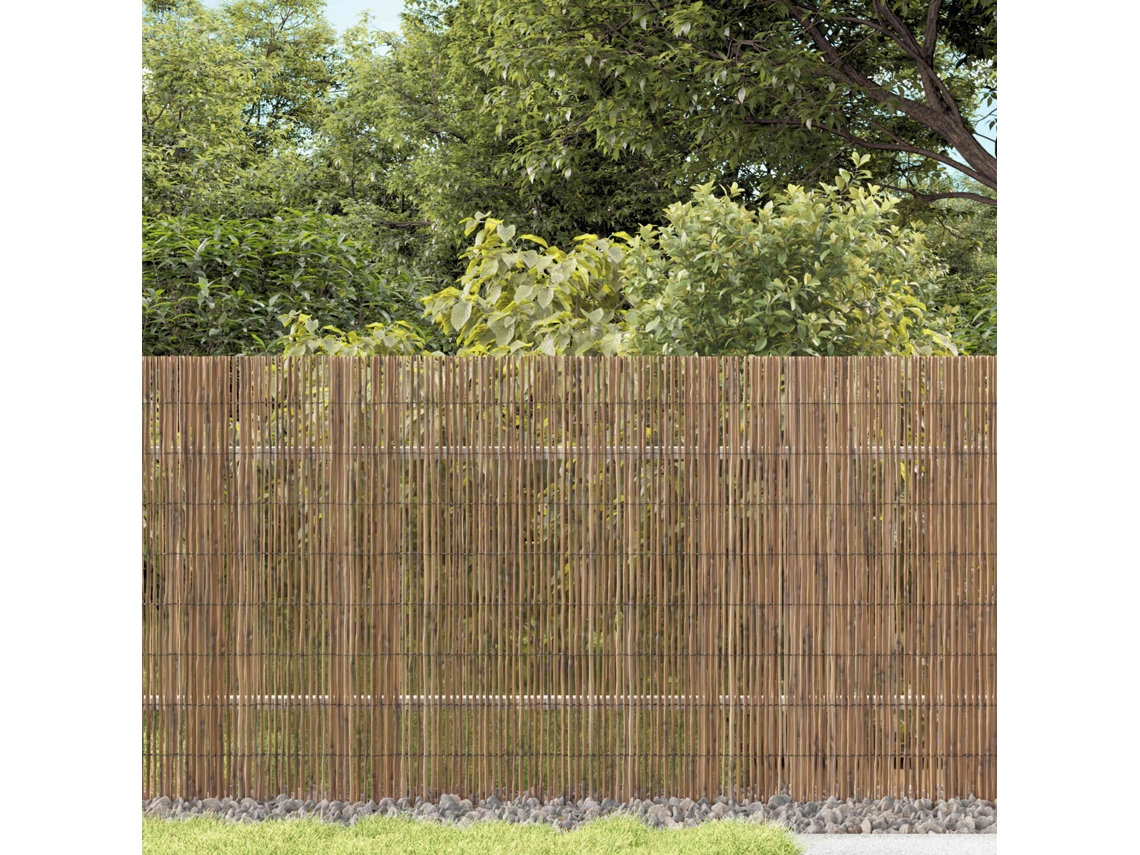 Vidaxl Cerca Para Jardim Natural