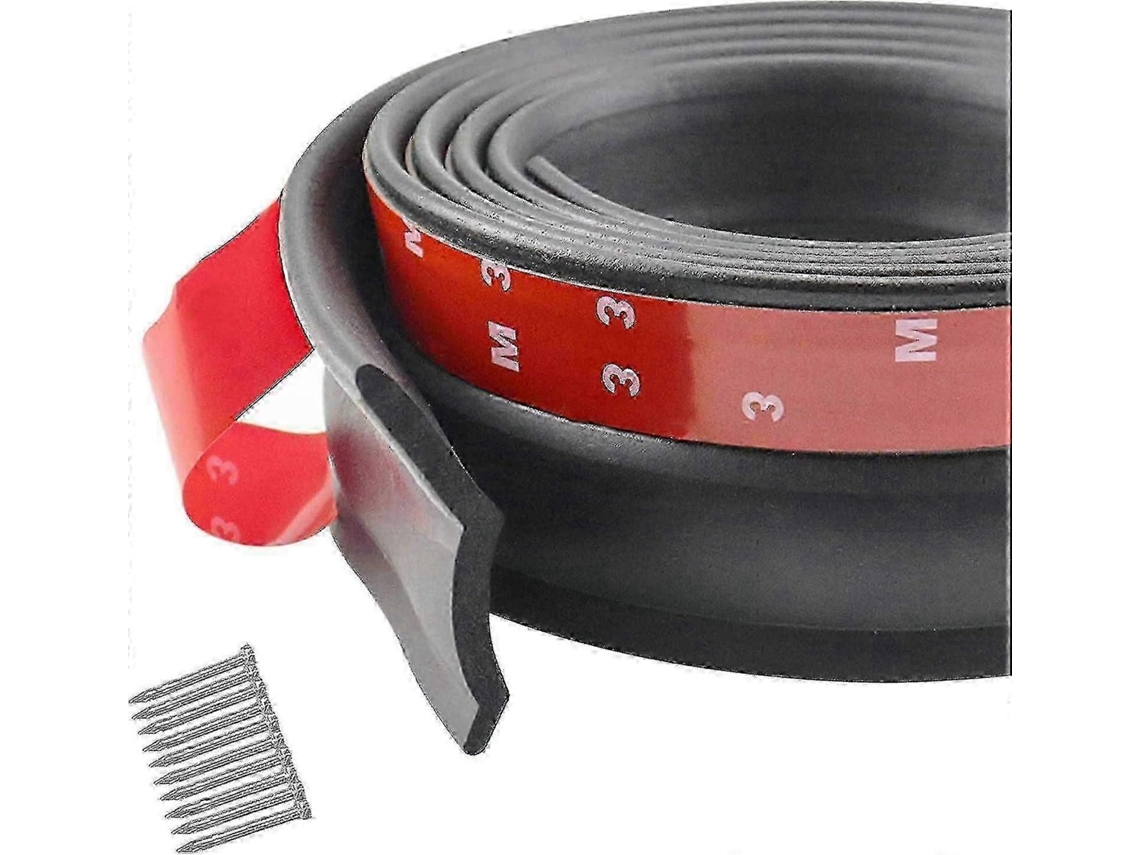 Fita De Vedação Universal Para Porta De Garagem, 3m, Borracha Resistente Às Intempéries, Para Portas De Garagem, Vedação Durável E Multiuso Para