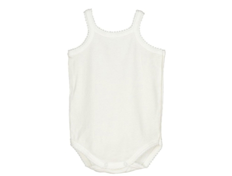Calamaro C01260 Sleeveless Body Branco 18 Months
