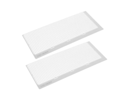 Ferramenta Bestonzon Malha em aço inoxidável, ferramenta para posicionamento preciso e marcação de grau, 2 peças para arte