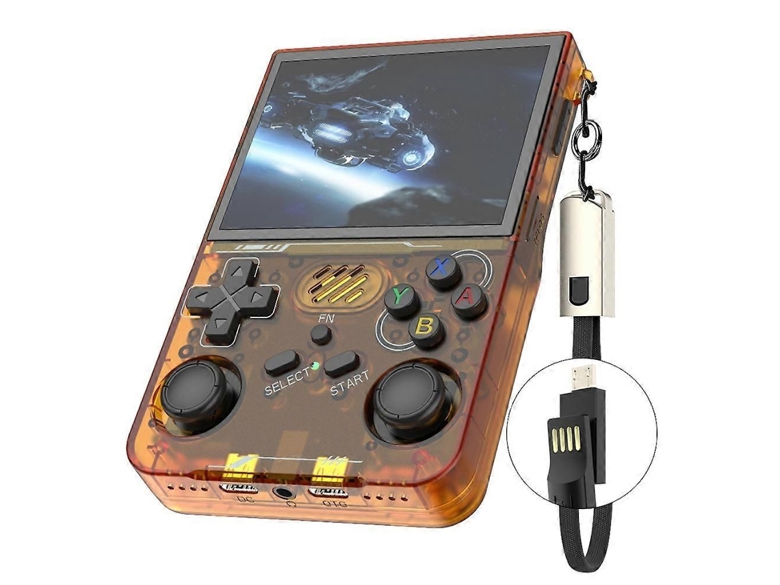 Console De Jogos Retrô R36xx 64g, Mais 14.000 Jogos, Tela 3,5 Polegadas B