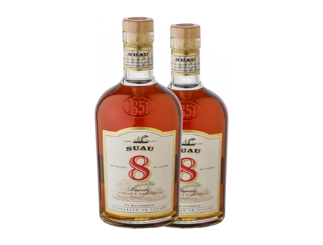 Brandy Conhaque SUAU 8 Anos (0.7 L - 2 Unidades)