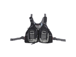 Colete de Pesca Fly com Bolso Múltiplo Preto