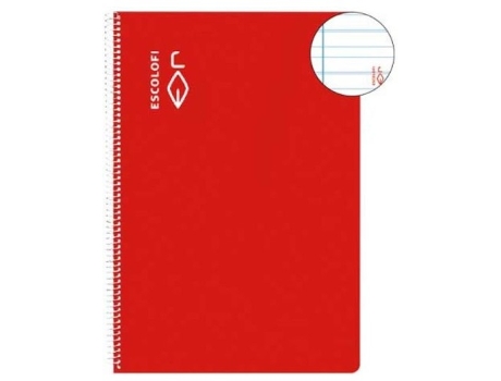 Livro Paq/5 Bloc Cuarto 50h 70g. Pauta Montessori 3.5 Rojo De Desconocido (espanhol)
