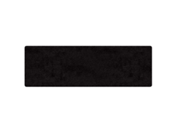 Conjunto 1 Passadeiras Vidaxl Preto Polipropileno (80 X 400 Cm)