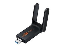 Placa De Rede Sem Fio 2.4g/5.0g Para Computador Desktop Com Suporte Para Windows Xp Vista Adaptador Usb Wifi De Banda Dupla 1900mbps Slowmoose