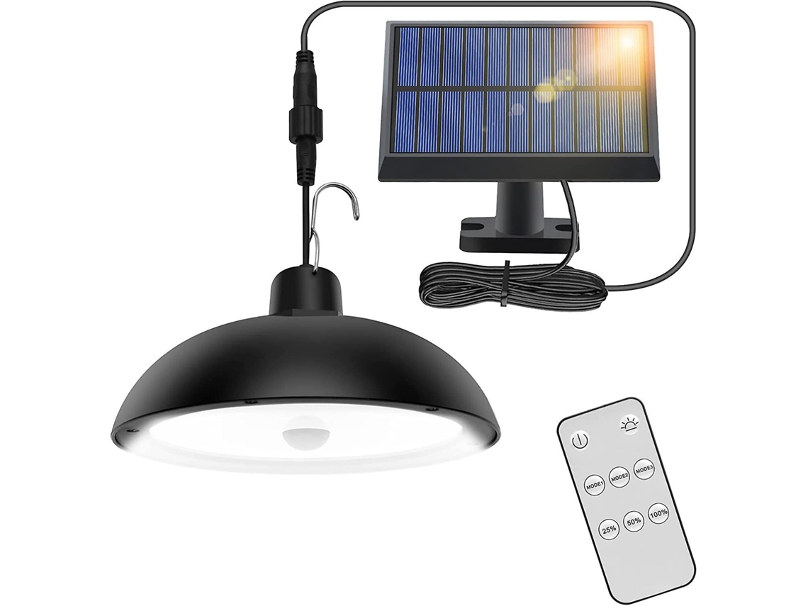 Luz Solar Externa Com Sensor De Movimento E Controle Remoto