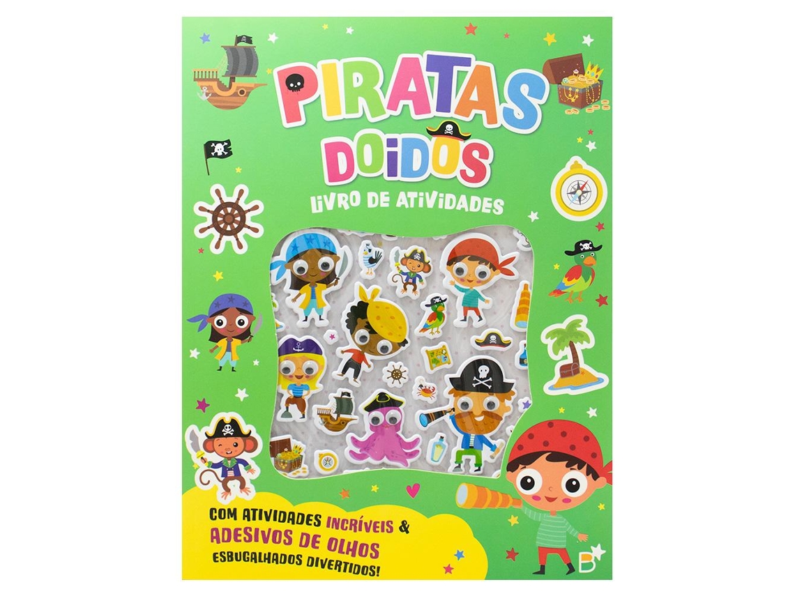 Livro Olhinhos Doidinhos - Atividades Adesivos De Sterling Graphics (português)