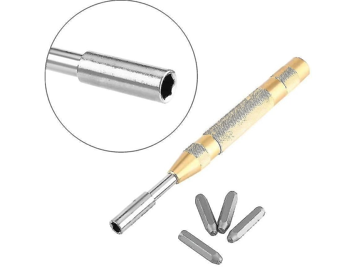 Kit de letras impressionantes, 38 letras e números de aço com punção automática de 3 mm